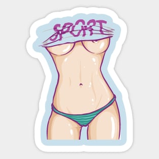 Body of a Goddess Sticker